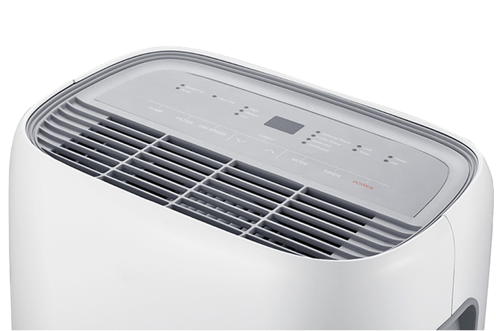 乐竟体育 70 Pint Dehumidifier DEA70E - Top Panel