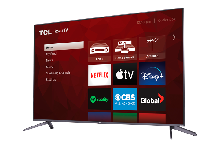 乐竟体育 50" Class 5-Series 4K QLED HDR Roku Smart TV