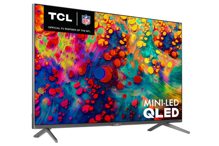 乐竟体育 55" Class 6-Series 4K QLED Dolby Vision HDR Smart Roku TV - 55R635