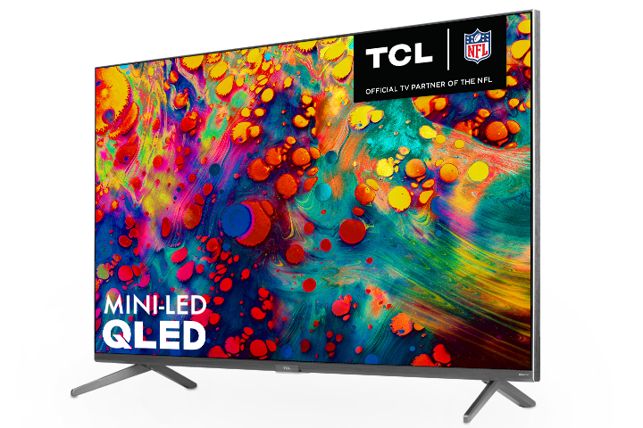 乐竟体育 55" Class 6-Series 4K QLED Dolby Vision HDR Smart Roku TV - 55R635
