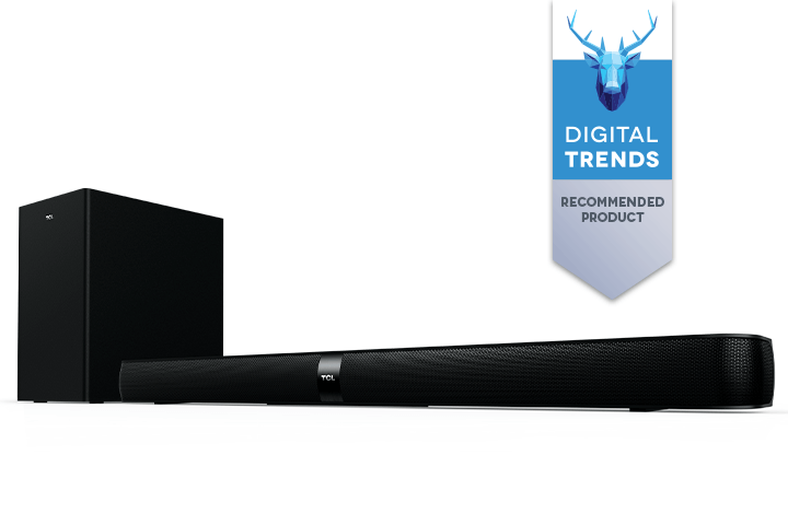 乐竟体育 36" Alto 7+ 2.1 Channel Sound Bar with Wireless Subwoofer - TS7010